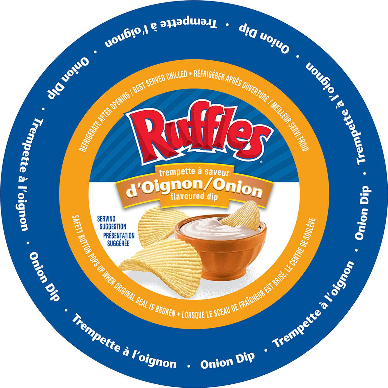 Lay's Ruffles Onion Flavored Dip, 425g/15 oz. Jar {Imported from Canada