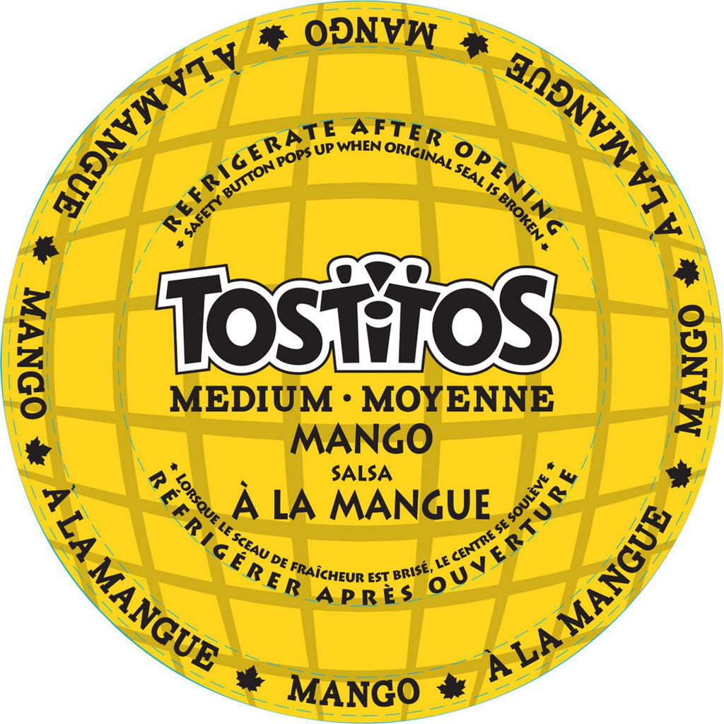 Tostitos Medium Mango Salsa Dip, 416ml/14 fl. oz., Jar {Imported from Canada}