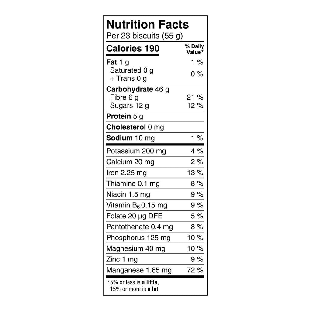 Kellogg's Mini-Wheats Maple Flavour Cereal 500g/17.6oz (Imported from Canada)