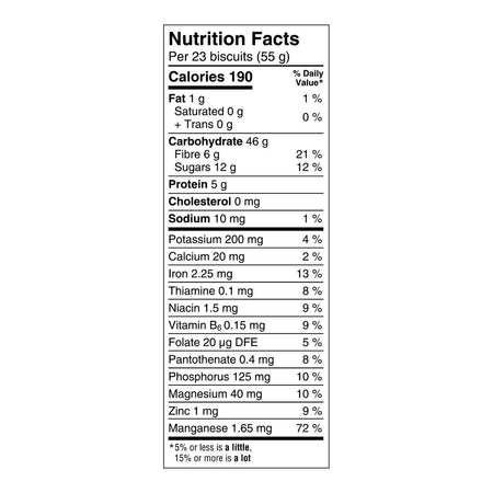 Kellogg's Mini-Wheats Maple Flavour Cereal 500g/17.6oz (Imported from Canada)