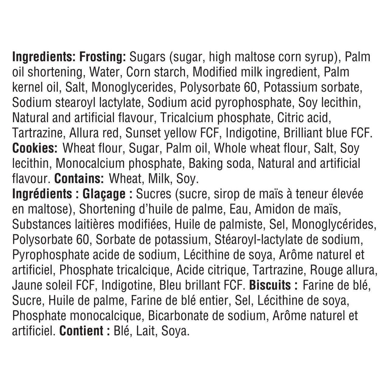 Betty Crocker DunkAroos, Vanilla Cookies with Rainbow Sprinkle Frosting, 42g/1.47 oz. {Imported from Canada}