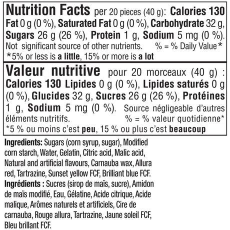 Skittles Gummies Original, 57g/2 oz., 18pk  {Imported from Canada}