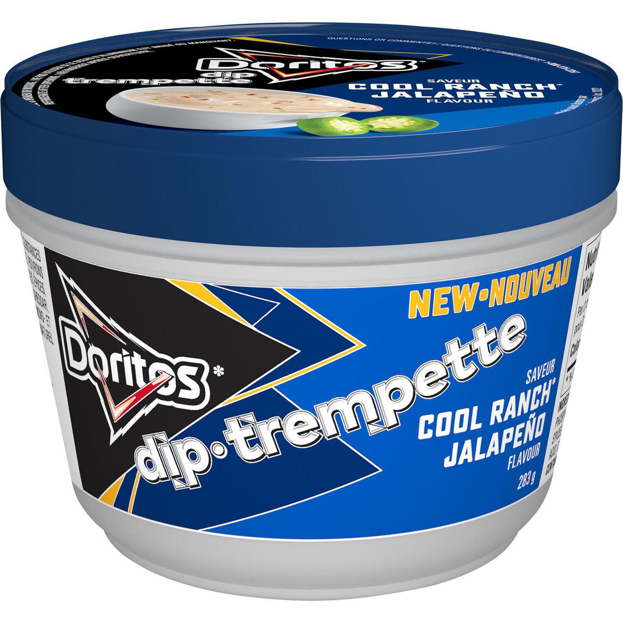 Doritos Cool Ranch Jalapeno Flavor Dip, 283g/9.9 oz., {Imported from Canada}