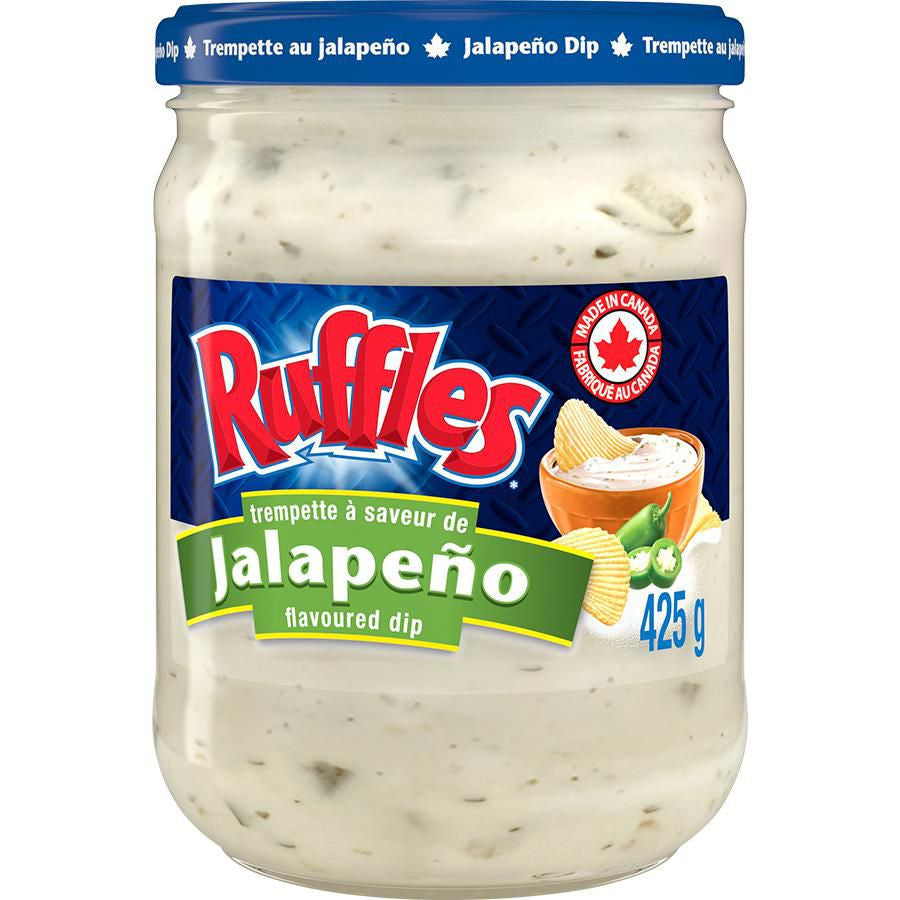 Lay's Ruffles Jalapeño Flavored Dip, 425g/15 oz. Jar {Imported from Canada}