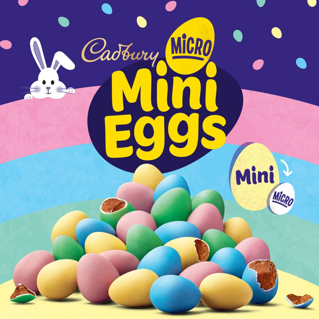 Cadbury Micro Mini Easter Eggs logo.