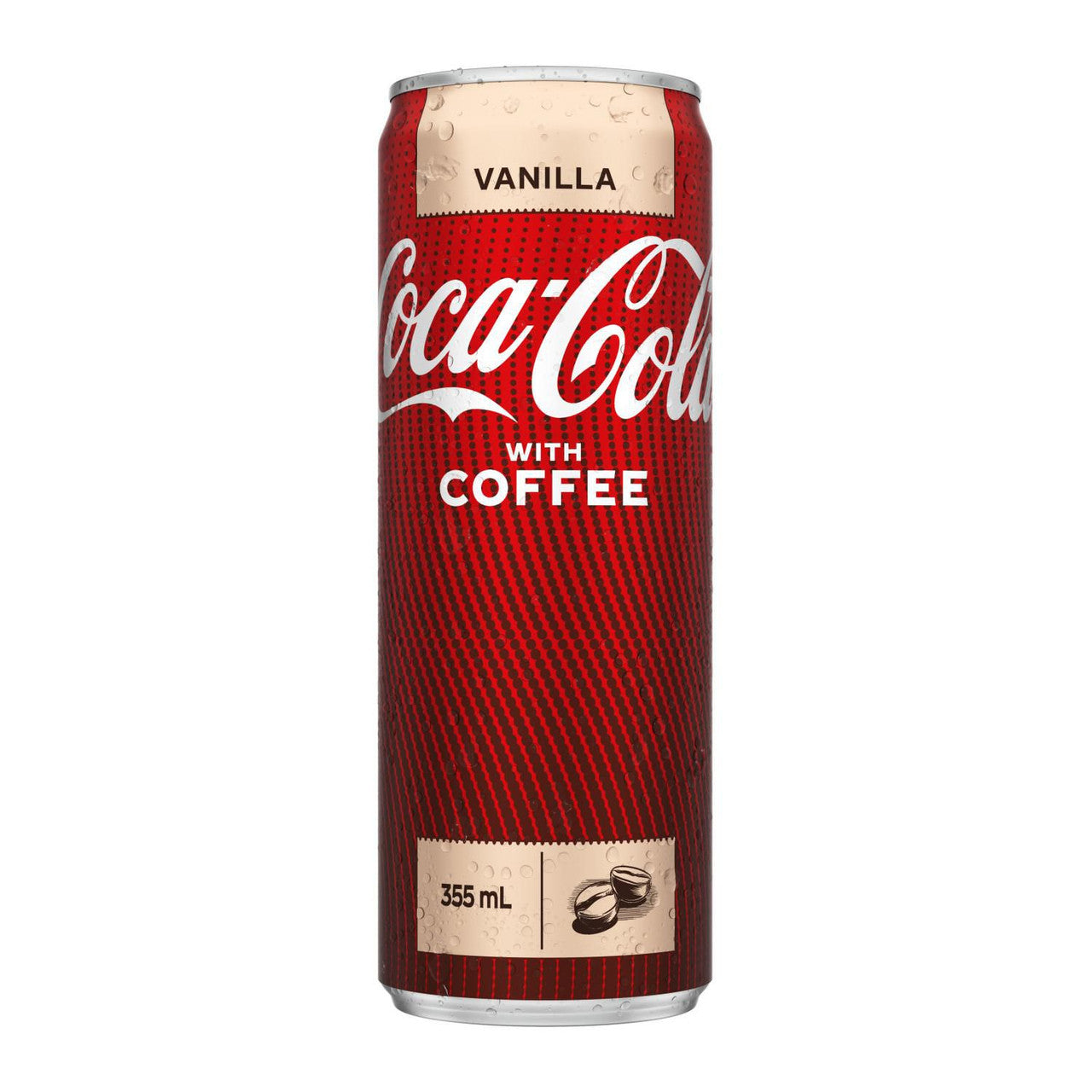 Coca-Cola with Coffee, Vanilla Flavor, 355mL/12.4 oz. Can {Imported from Canada}