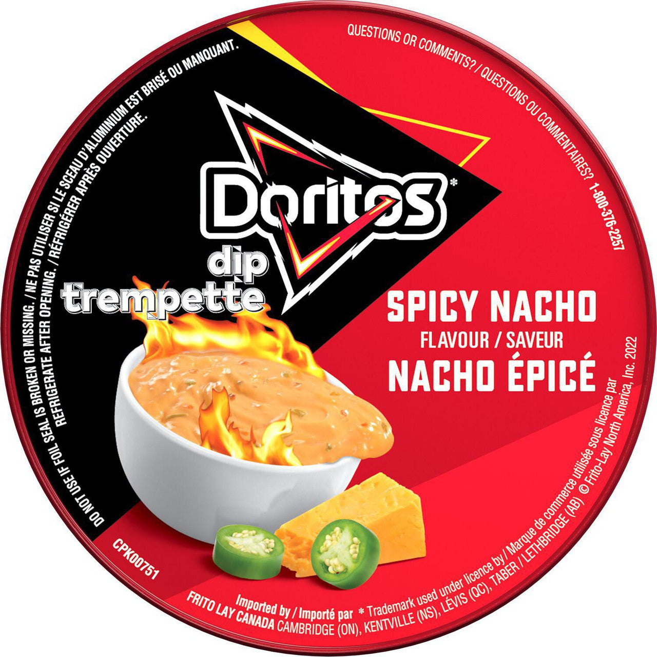 Doritos Spicy Nacho Flavor Dip, 283g/9.9 oz., {Imported from