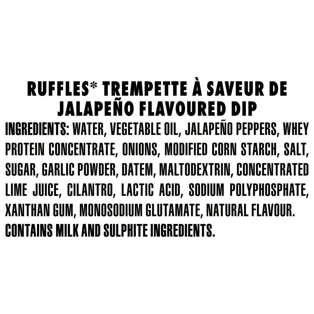 Lay's Ruffles Jalapeño Flavored Dip, 425g/15 oz. Jar {Imported from Canada}