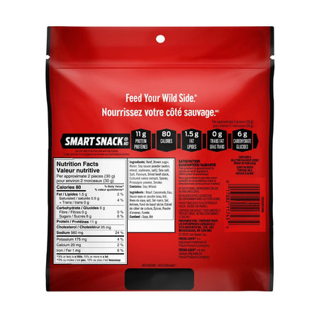 Jack Link's Teriyaki Beef Jerky, 80g/2.8 oz. Can (Imported from Canada)
