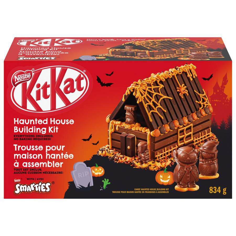 Nestle Kit Kat Halloween Haunted House Building Kit, 834g/1.8 lbs. {Imported from Canada}