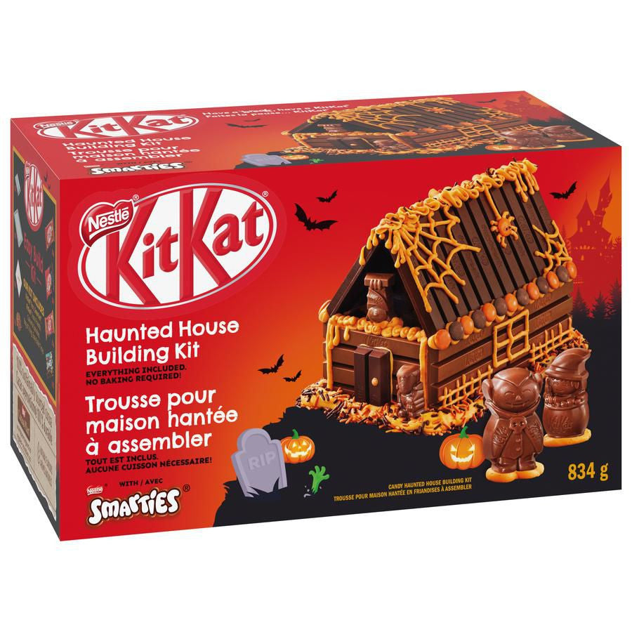 Nestle Kit Kat Halloween Haunted House Building Kit, 834g/1.8 lbs. {Imported from Canada}