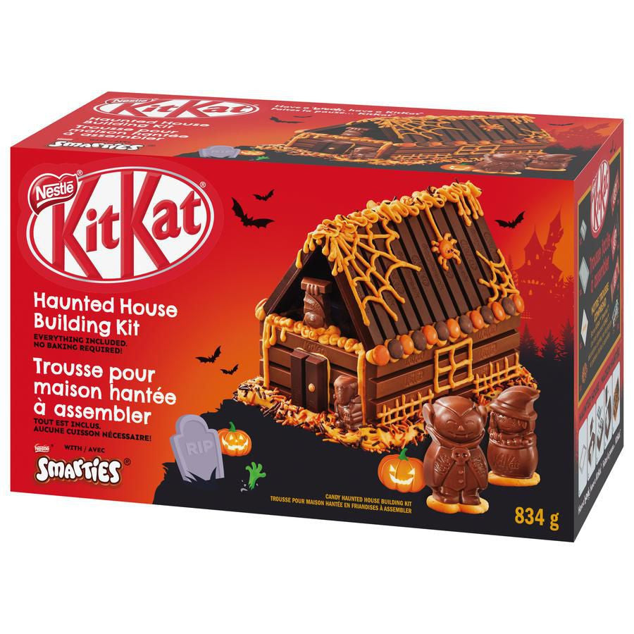 Nestle Kit Kat Halloween Haunted House Building Kit, 834g/1.8 lbs. {Imported from Canada}