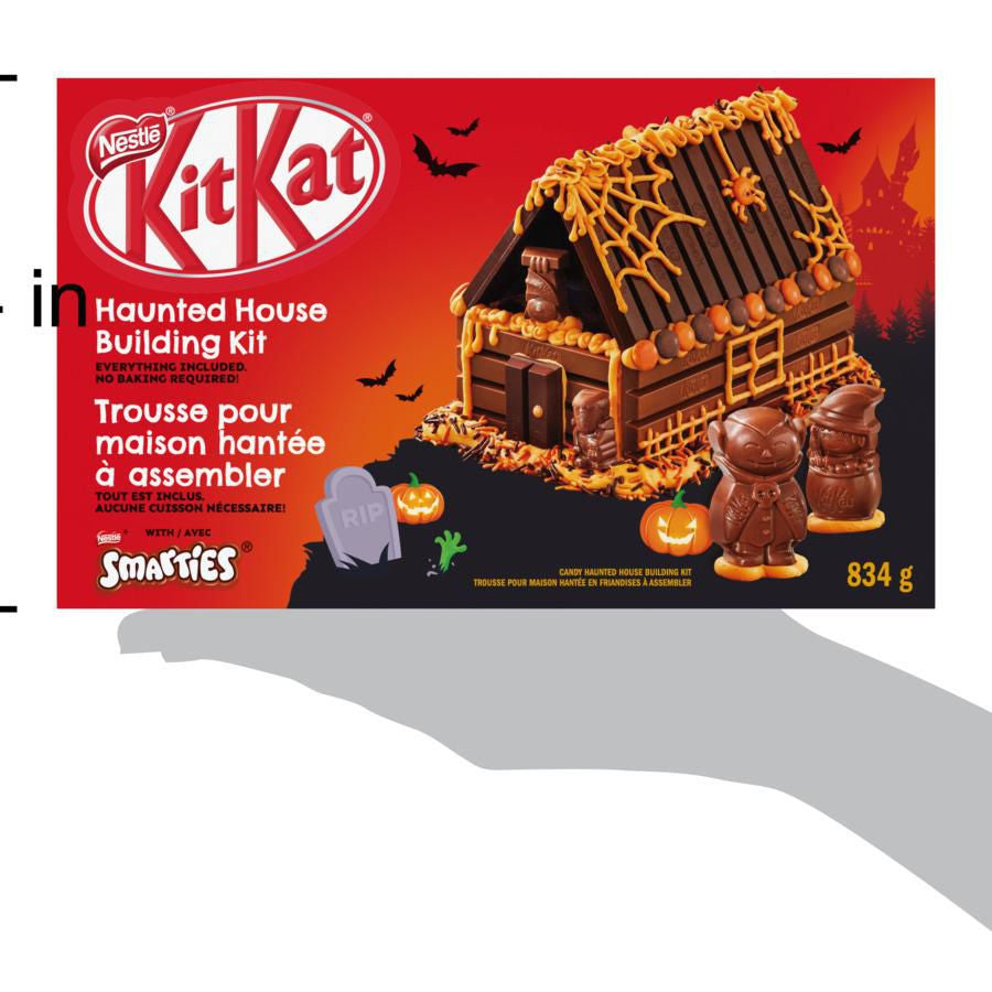 Nestle Kit Kat Halloween Haunted House Building Kit, 834g/1.8 lbs. {Imported from Canada}