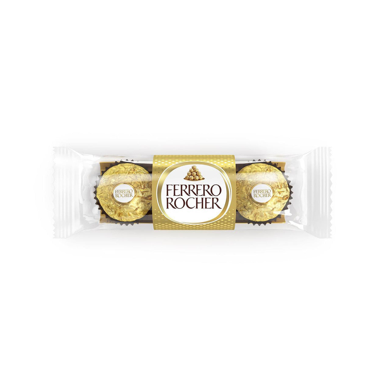 Ferrero Rocher Fine Hazelnut Chocolate Pralines, 37g/1.3 oz. {Imported from Canada}