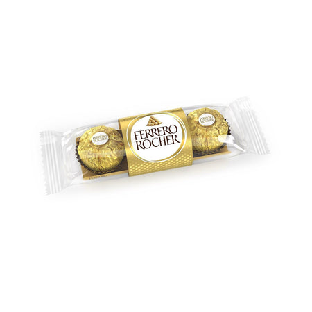 Ferrero Rocher Fine Hazelnut Chocolate Pralines, 37g/1.3 oz. {Imported from Canada}