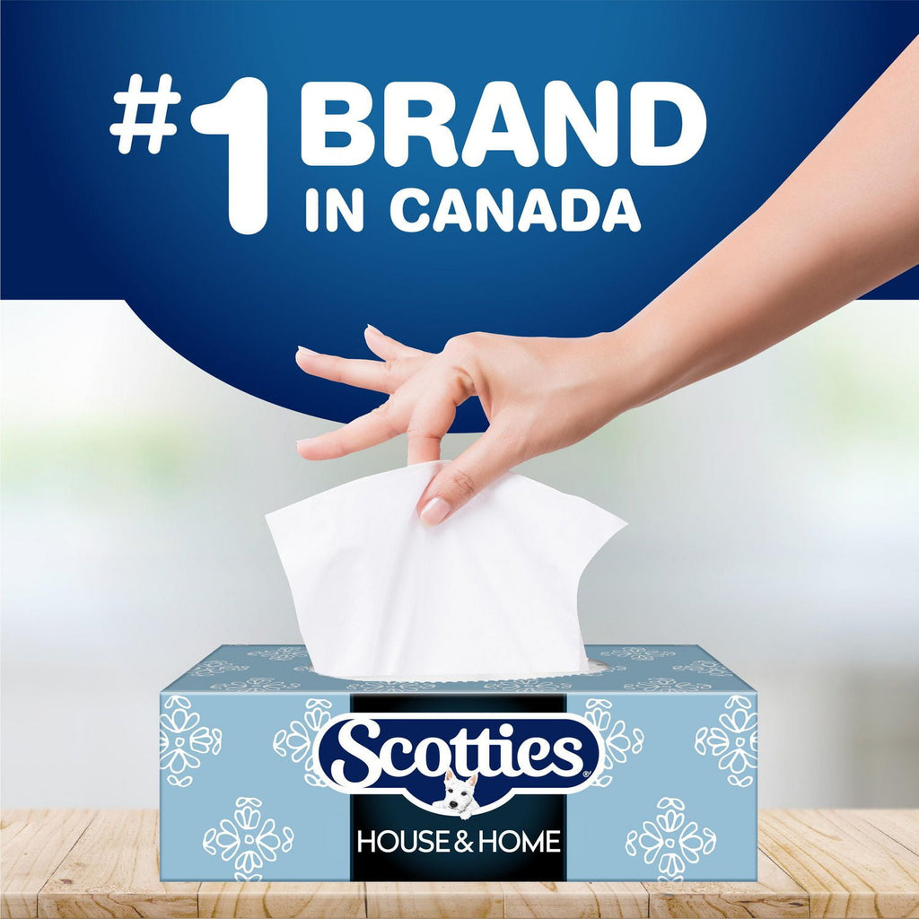 Scotties Facial Tissue, 2-ply, 126 sheets per box - 20 Pack