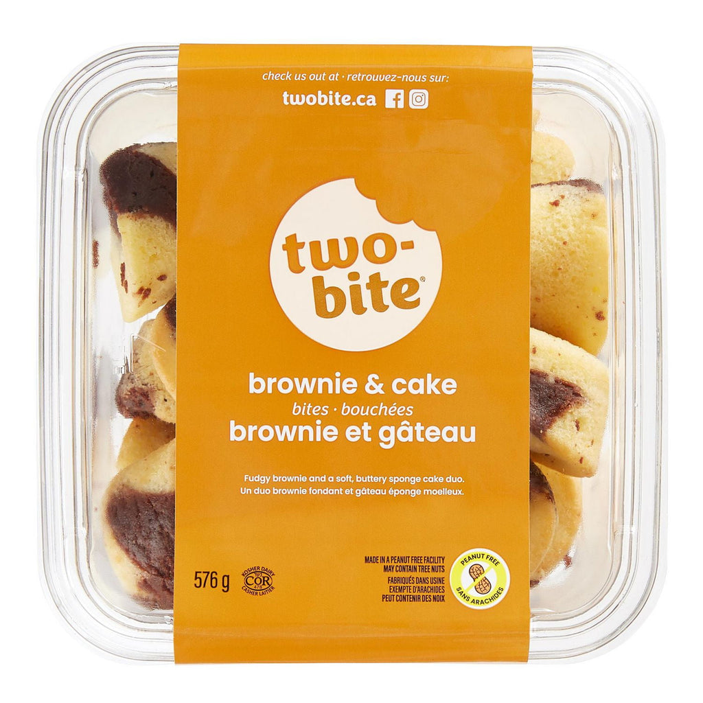 Two-Bite Brownie & Cake Bites, 576g/1.3 lbs. - Top Of Box