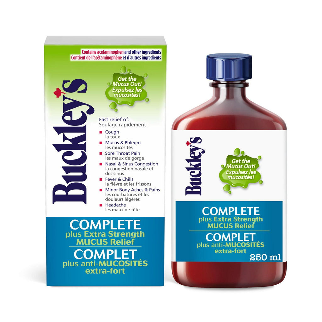 Buckley's Complete Plus Extra Strength Mucus Relief Syrup - 2x250mL