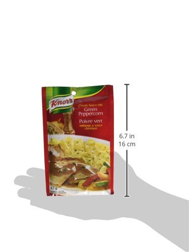 Knorr Green Peppercorn Sauce Mix 6x42g {Imported from Canada}