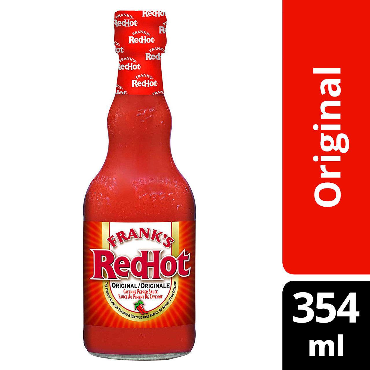 Frank's RedHot, Hot Sauce, 354ml/12oz {Imported from Canada}