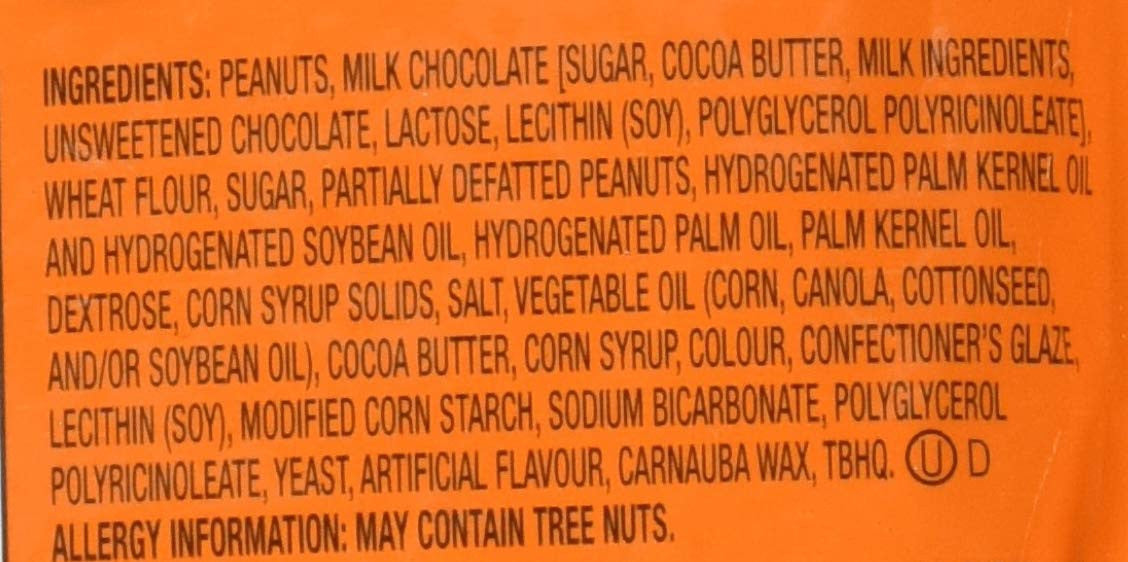 Reese Chocolate and Peanut Snack Mix 170g/6 oz, (Imported from Canada)