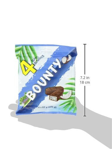 Bounty Chocolate 4 Pack 228g/10.15oz {Imported from Canada}