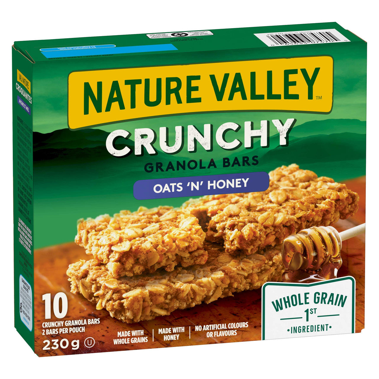 Nature Valley Crunchy Oats and Honey, 10-Count, 230g/8.1 oz., {Importe