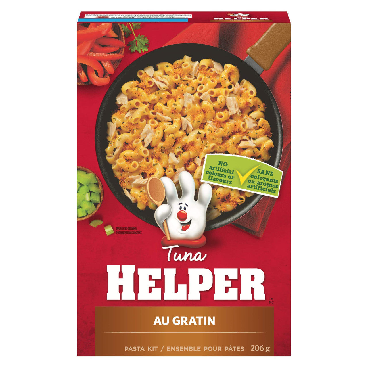 Hamburger Helper Au Gratin Tuna Helper, 206g/7.3 oz., {Imported from Canada}