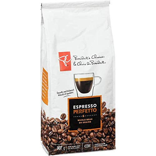 PC Espresso Perfetto Whole Bean Coffee, 907g/32oz., {Imported from Canada}