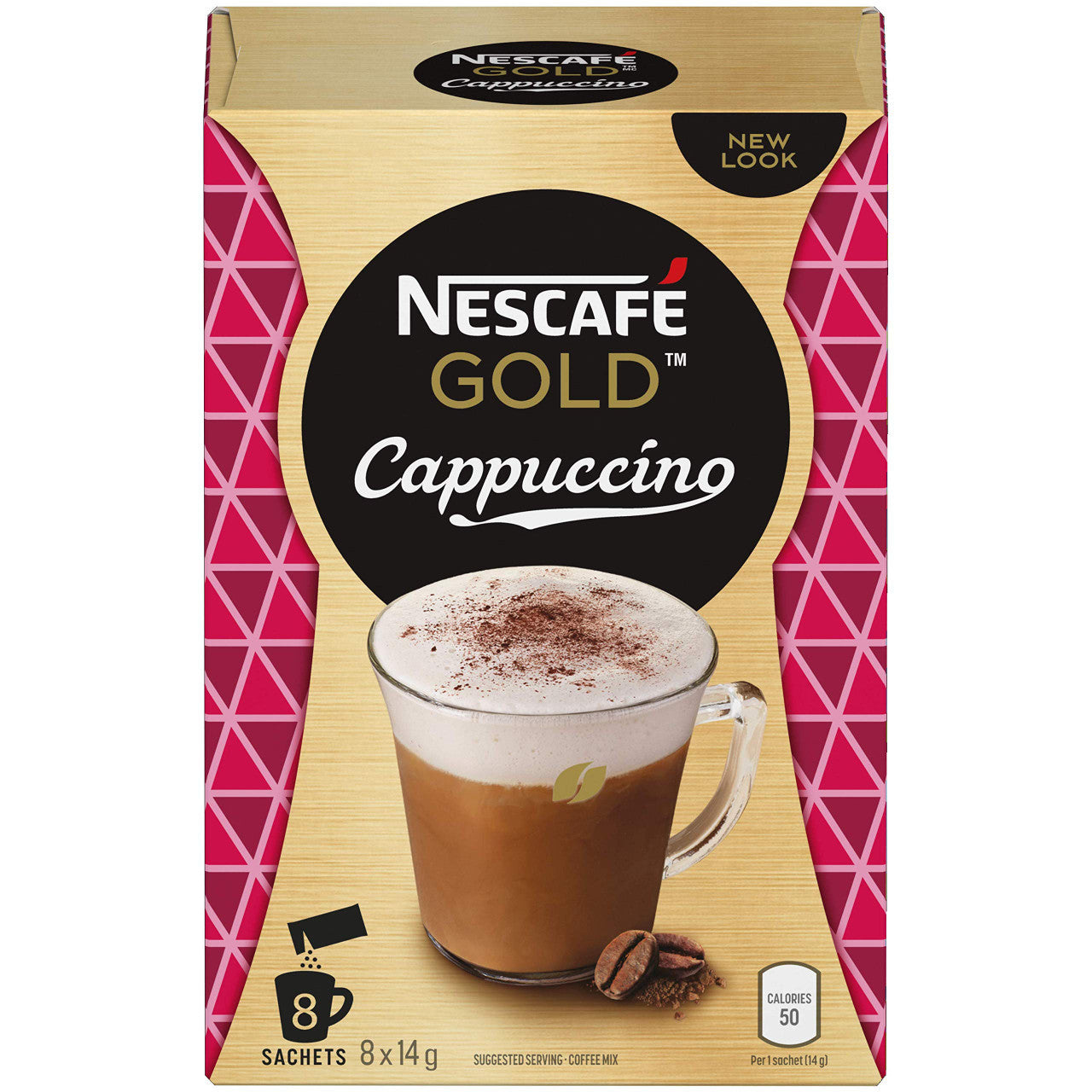 Nescafe Instant Cappuccino in Individual Pockets 3pk {Imported from Canada}