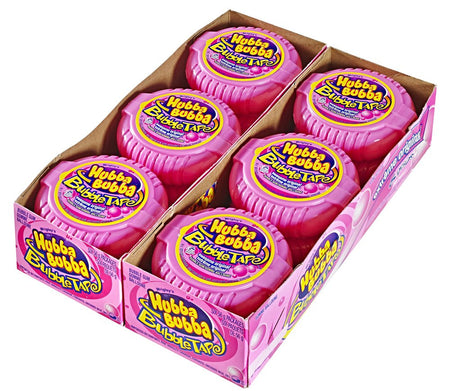 Hubba Bubba Bubble Tape, Awesome Original, 6 Feet of Gum, (12pk) {Canadian}