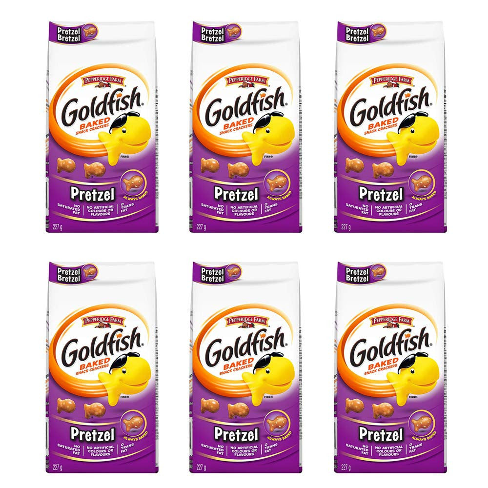 Pepperidge Farm Goldfish Pretzel Crackers, 227g/8oz., 6-Pack {Imported from Canada}