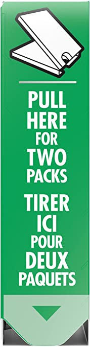 Excel Sugar Free Gum Spearmint, 3-Pack, 18 pieces each {Imported from Canada}