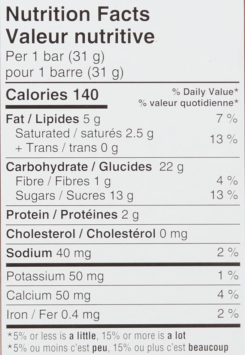 Kirkland Signature Dipped & Chewy Caramel Granola Bars, 48 Bars, 1.49kg/3.3 lbs. Box {Imported from Canada}