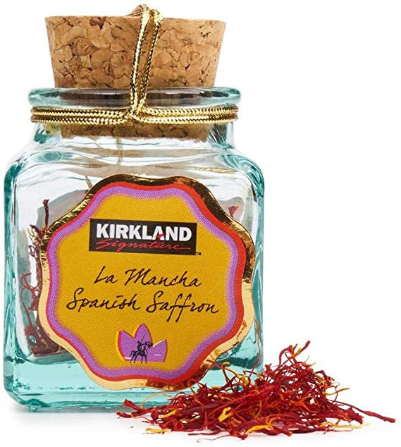 Kirkland Signature La Mancha Spanish Saffron, 1g/0.035 oz., {Imported from Canada}