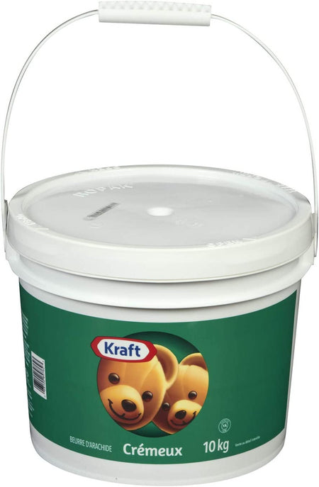 Kraft Peanut Butter Smooth 10kg/22.05 Pounds {Imported from Canada}