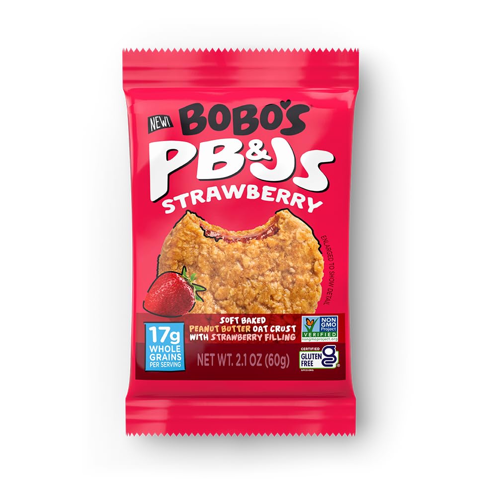 Bobo's PB&J's Oat Snack, Variety Pack, 1.2kg/2.6 lb