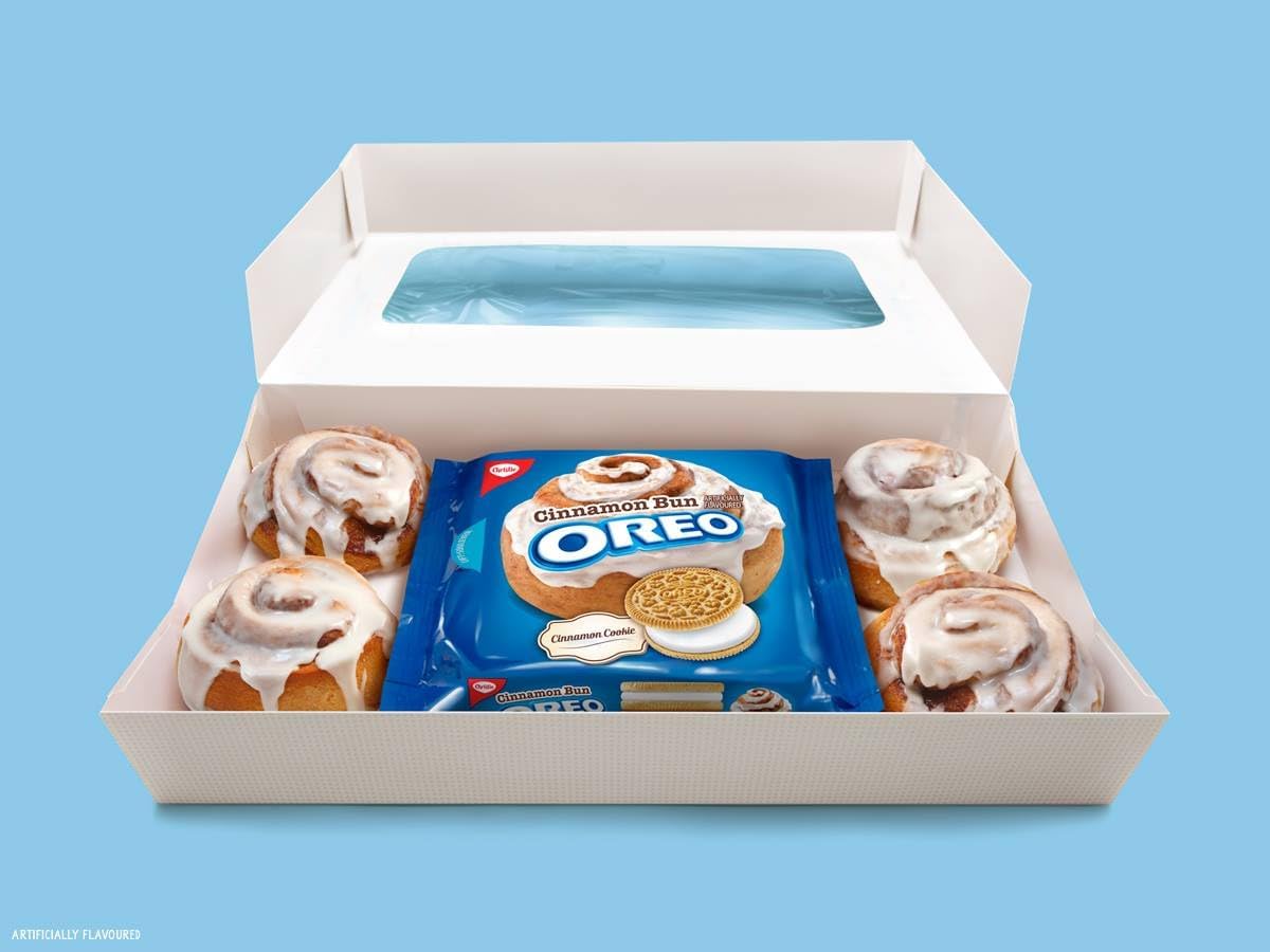 Christie Cinnamon Bun Oreo Cookie, 261g/9 oz.