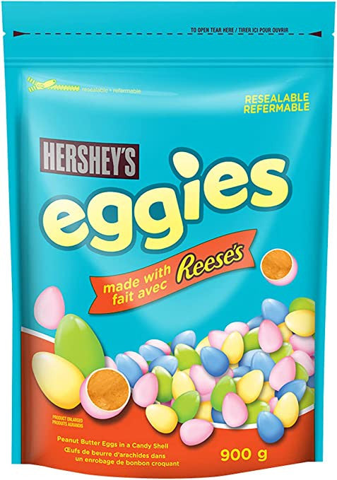 Hershey's Easter Eggies made with Reese's Peanut Butter, 900g/31.5 oz. {Imported from Canada}