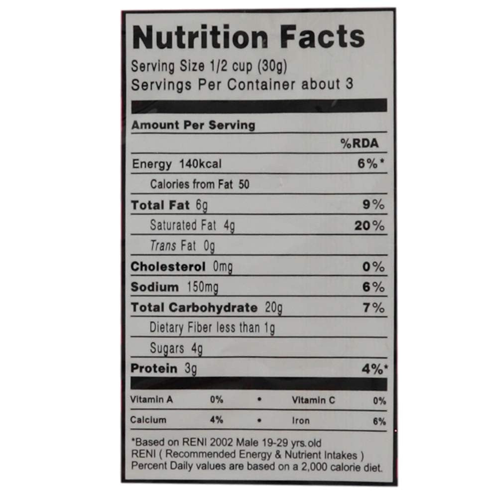 Boy Bawang Cornick Barbeque Flavored Fried Corn, 90g/3.17 oz. Bag {Imported from Canada}