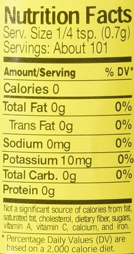 Dash Salt-Free Garlic & Herb Seasoning, 70g/2.4 oz., Bottle {Imported from Canada}