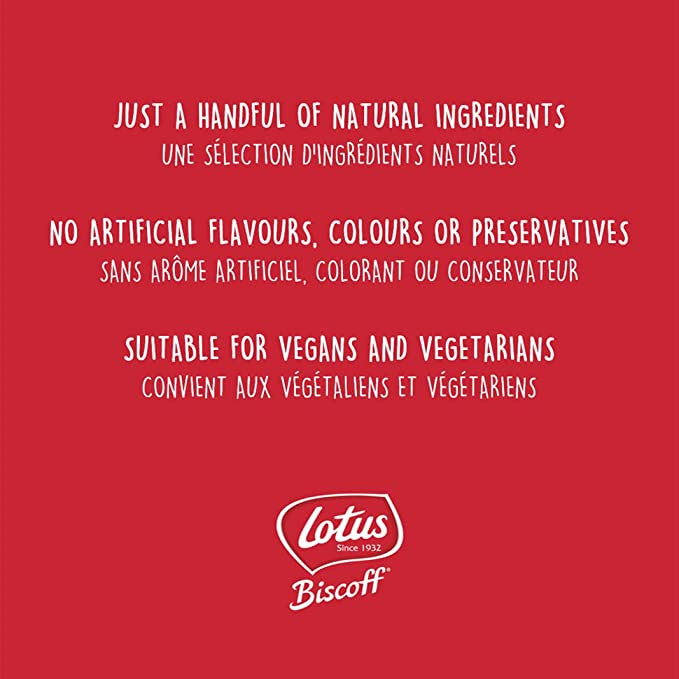 Lotus Biscoff Caramelized Biscuit Cookies, 250g/8.75 oz., {Imported from Canada}