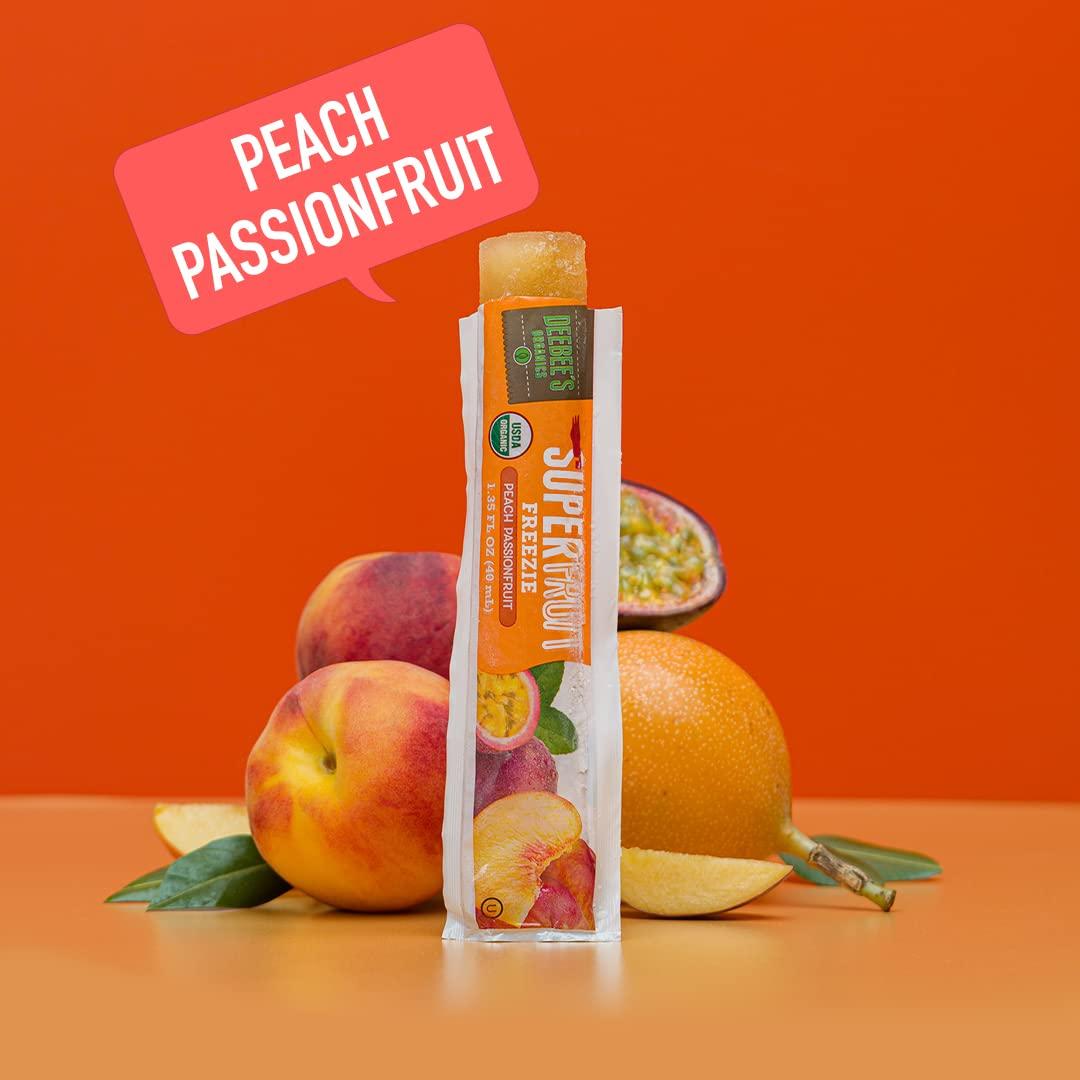 DeeBees Organic Superfruit Freezies, Tropical Flavors, 10 x 40ml/1.4 fl. oz.