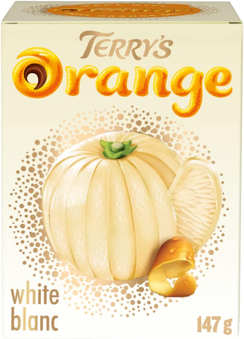 Terry's Orange White Chocolate, 147g/5 oz. Bar {Imported from Canada}