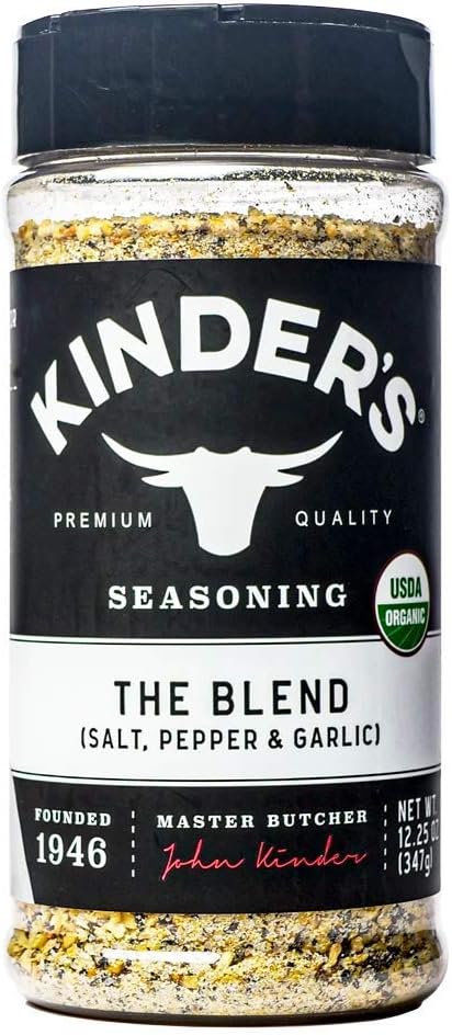 Kinder's The Blend - Salt, Pepper, & Garlic Seasoning, 347g/12 oz. Shaker {Imported from Canada}