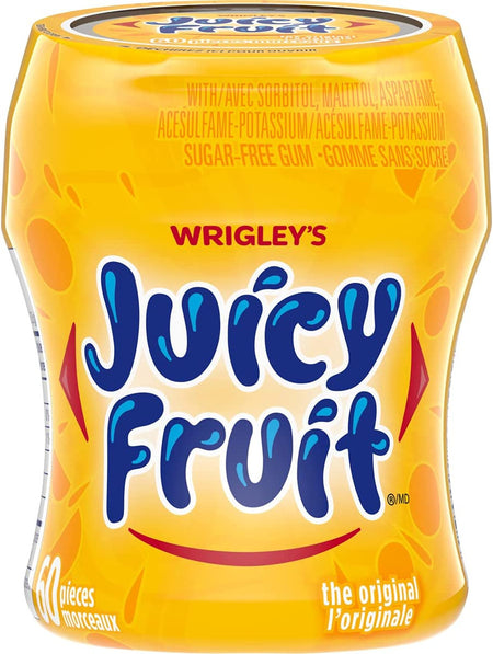 Juicy Fruit Fruity Chews Gum, Original, 60 pieces, (Imported from Canada)