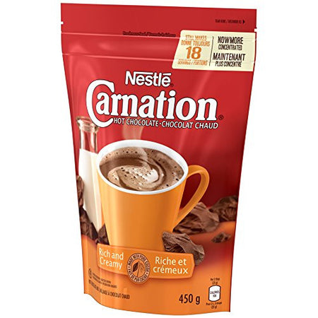 Nestle Carnation Rich and Creamy Hot Chocolate Mix, 450g {Imported from Canada}