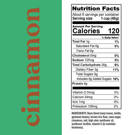 Love Grown Power O's, Cinnamon Toasted Bean & Rice Cereal, Gluten Free, Vegan, 255g/8.9 oz. Box(Imported from Canada)