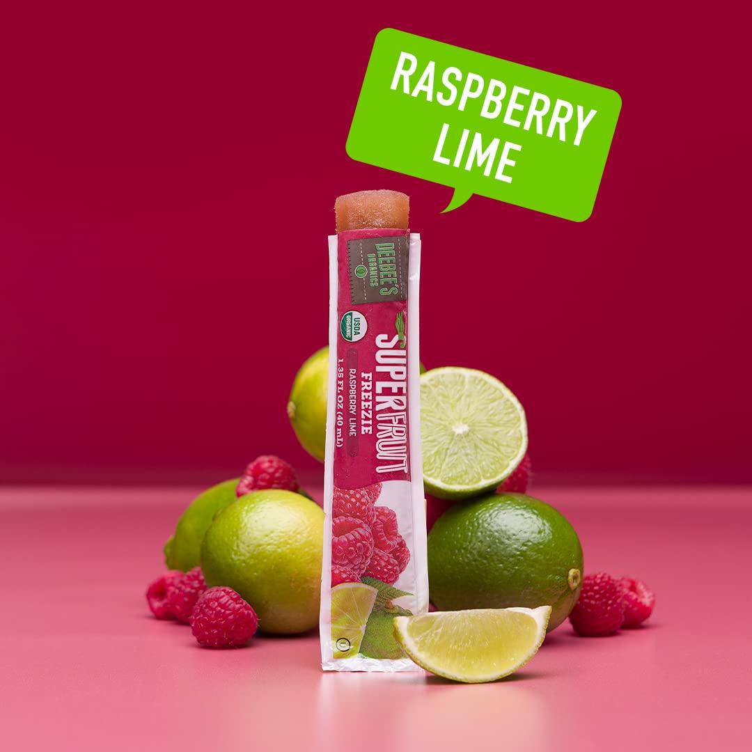 DeeBees Organic Superfruit Freezies, Tropical Flavors, 10 x 40ml/1.4 fl. oz.
