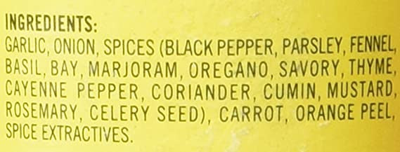 Dash Salt-Free Garlic & Herb Seasoning, 70g/2.4 oz., Bottle {Imported from Canada}